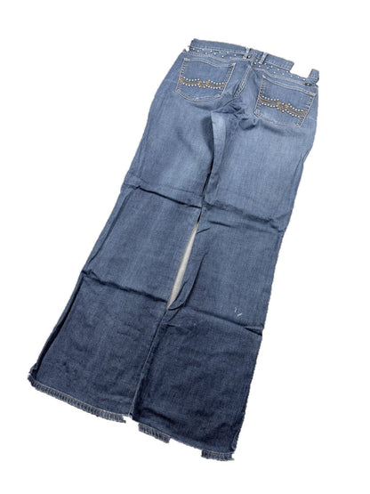 Y2K Bootcut Jeans Damen