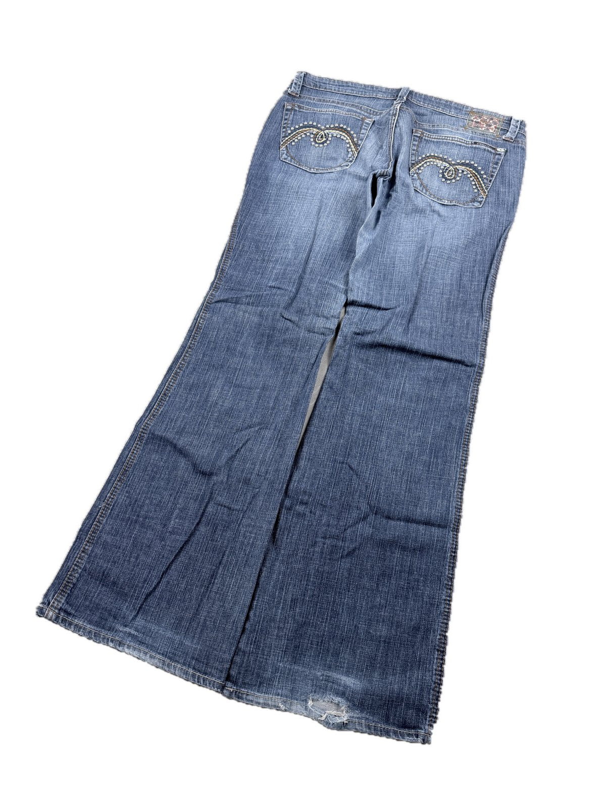 Y2K Bootcut Jeans Damen