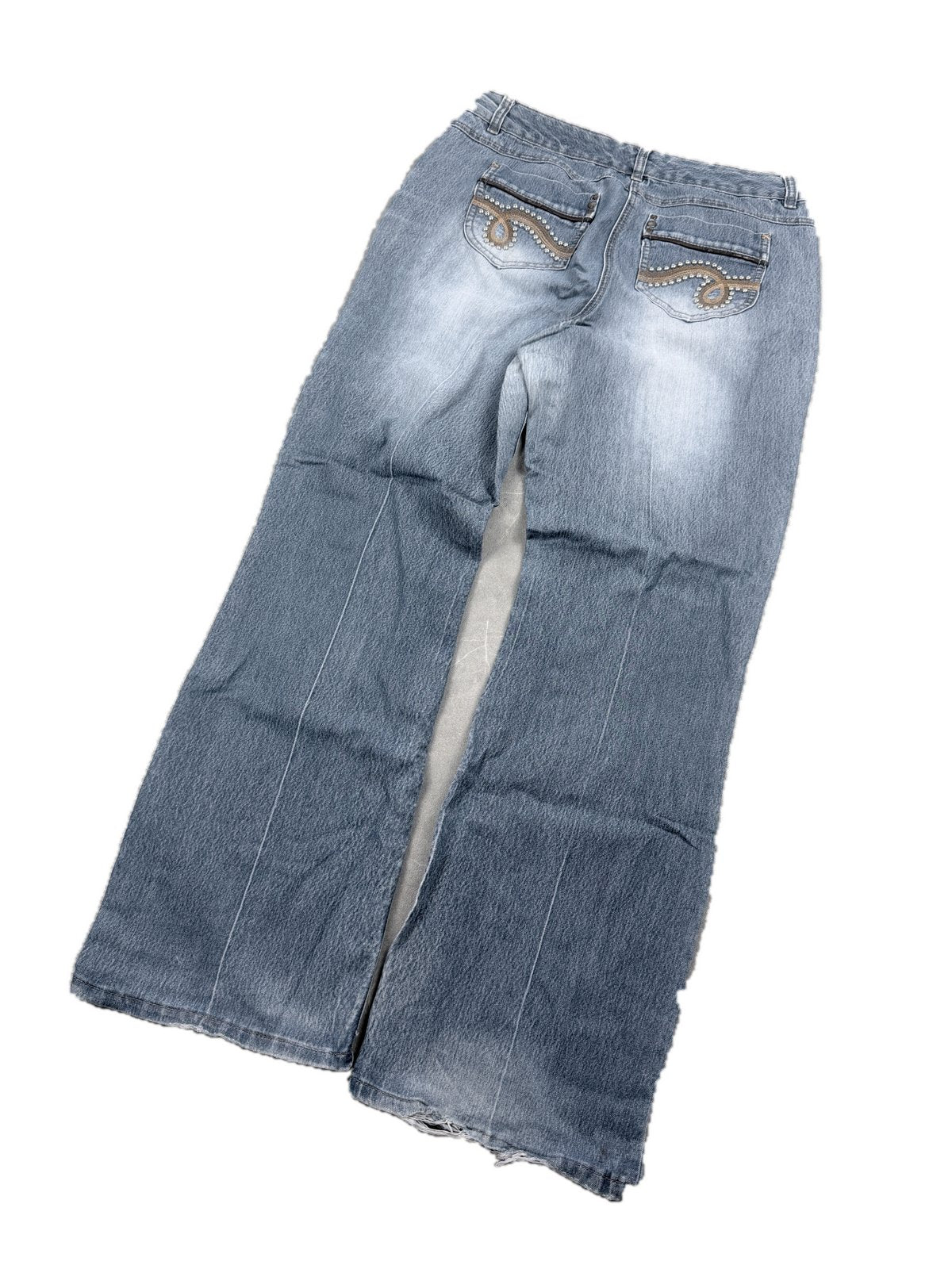 Y2K Bootcut Jeans Damen