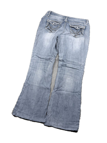 Y2K Bootcut Jeans Damen