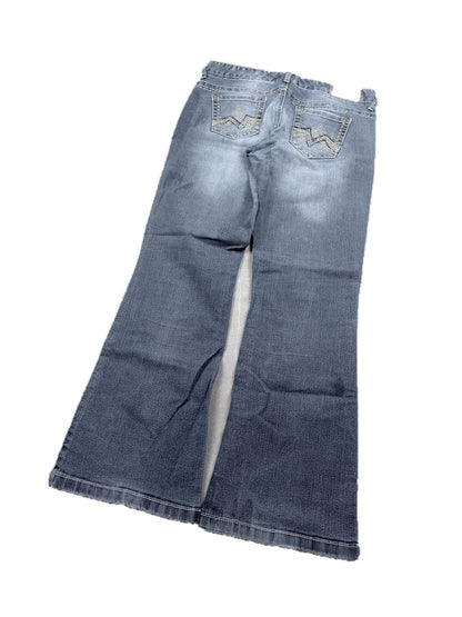 Y2K Bootcut Jeans Damen