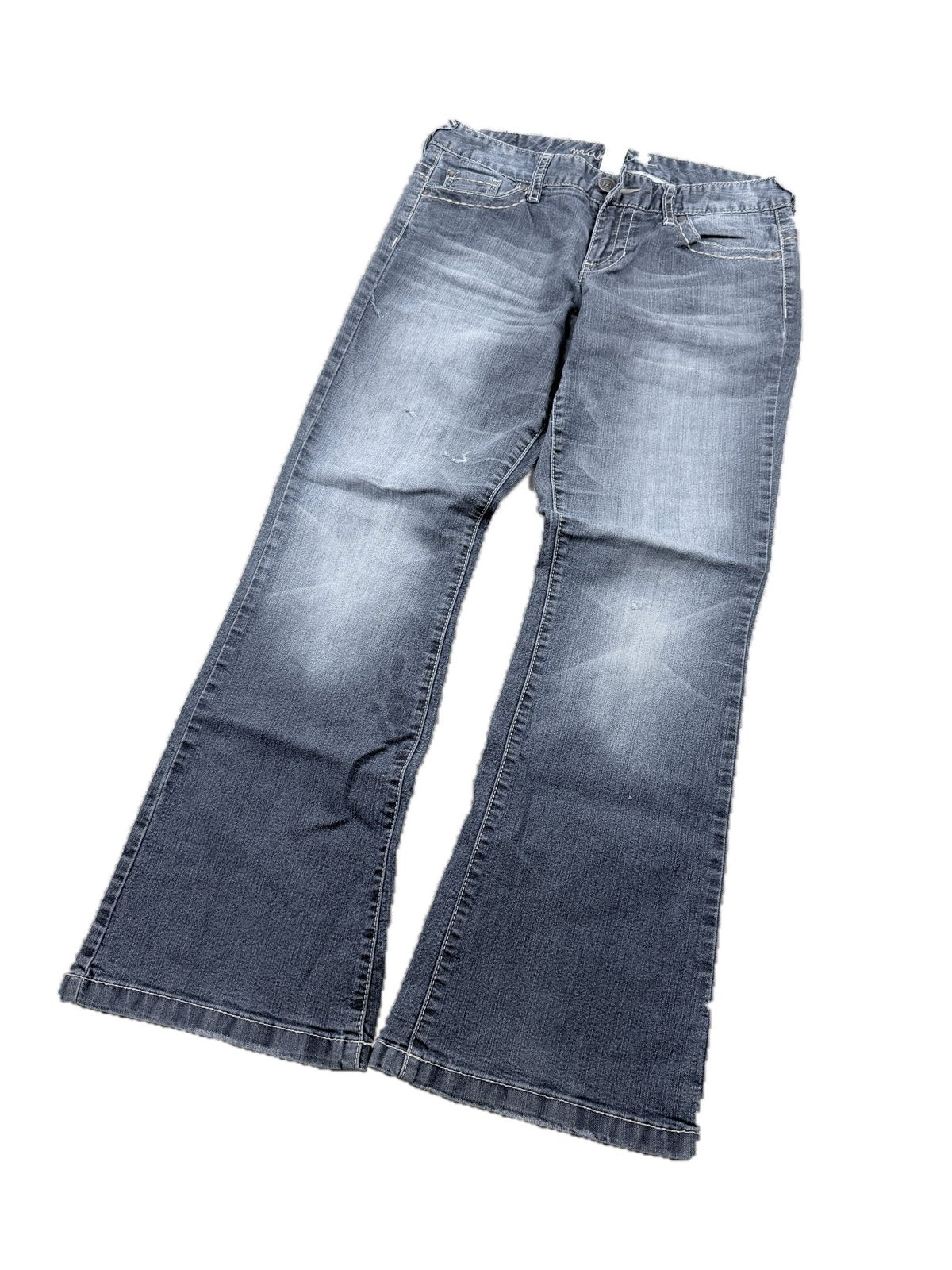 Y2K Bootcut Jeans Damen