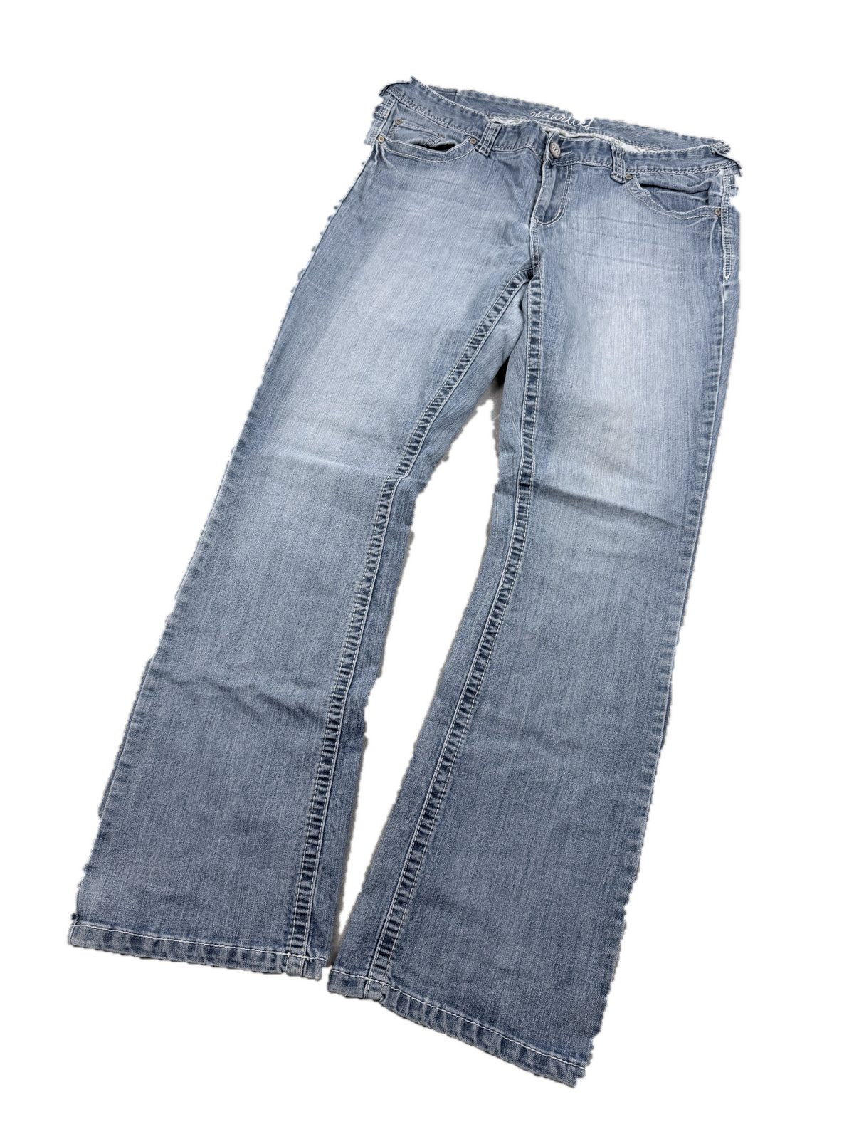 Y2K Bootcut Jeans Damen