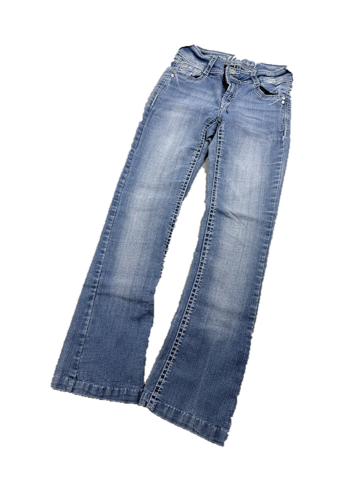 Y2K Bootcut Jeans Damen
