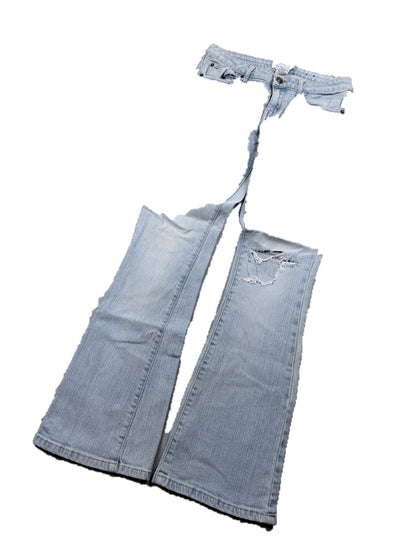 Y2K Bootcut Jeans Damen