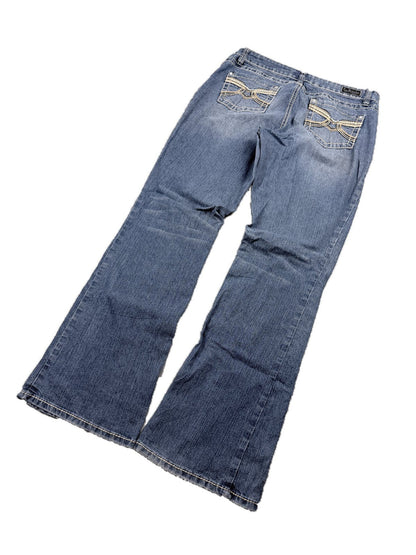 Y2K Bootcut Jeans Damen