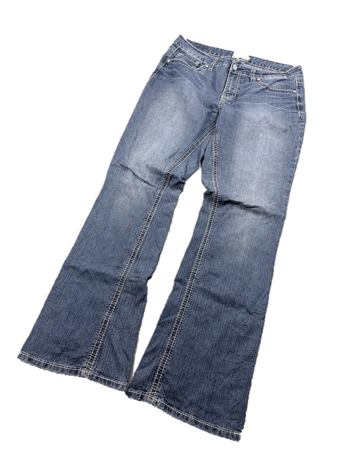 Y2K Bootcut Jeans Damen