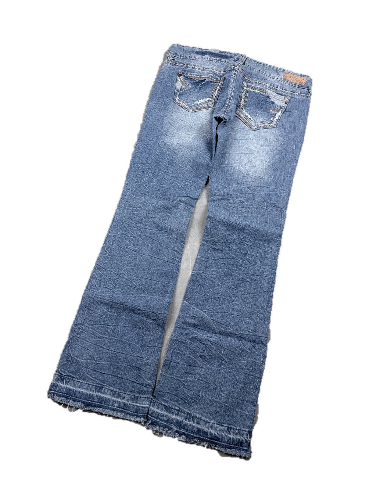 Y2K Bootcut Jeans Damen