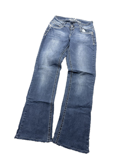 Y2K Bootcut Jeans Damen