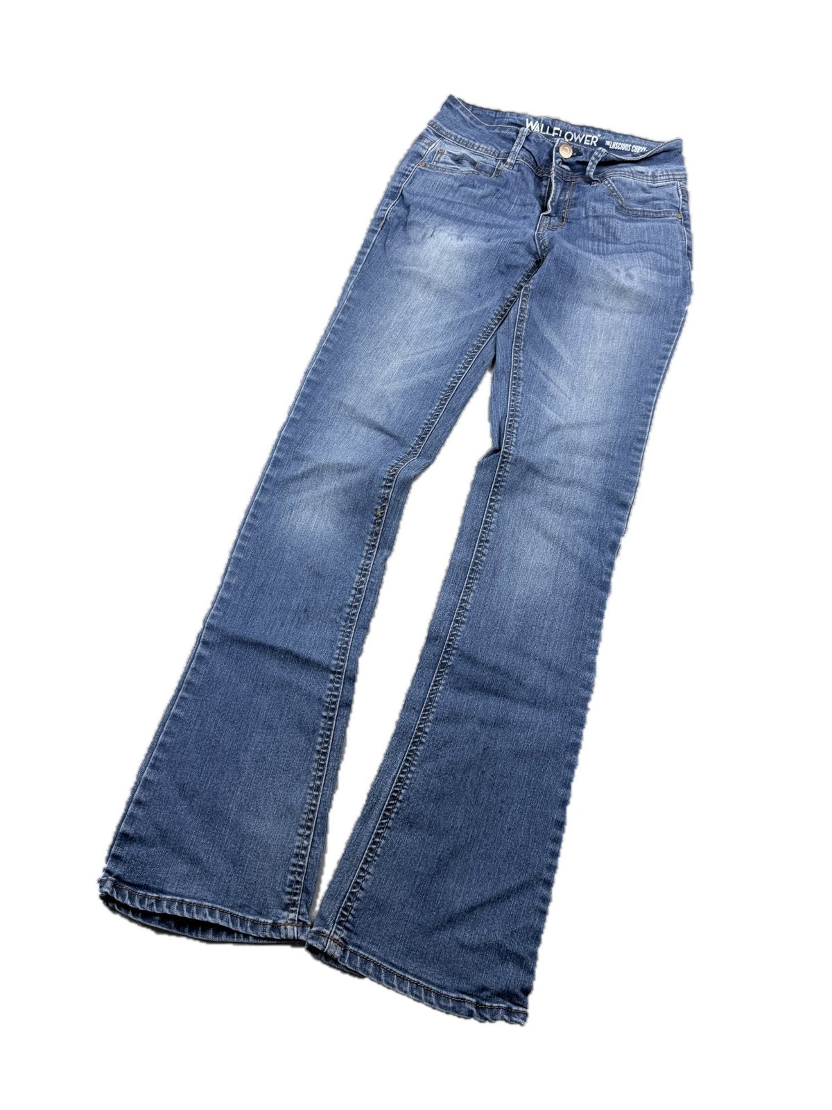 Y2K Bootcut Jeans Damen
