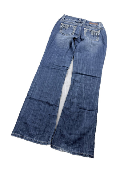 Y2K Bootcut Jeans Damen