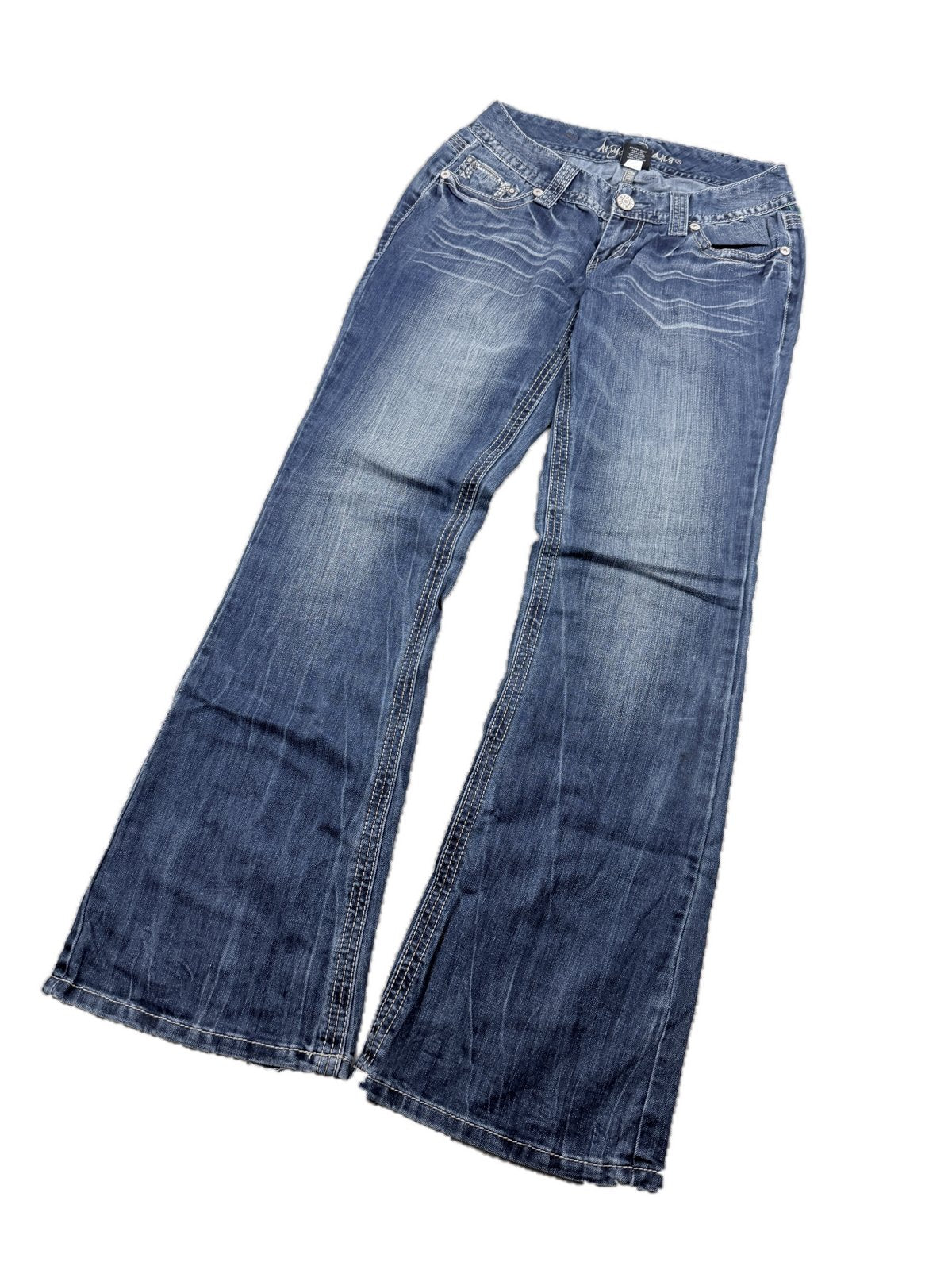 Y2K Bootcut Jeans Damen