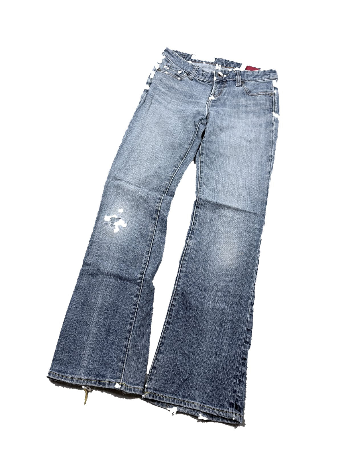 Y2K Bootcut Jeans Damen Vorderseite