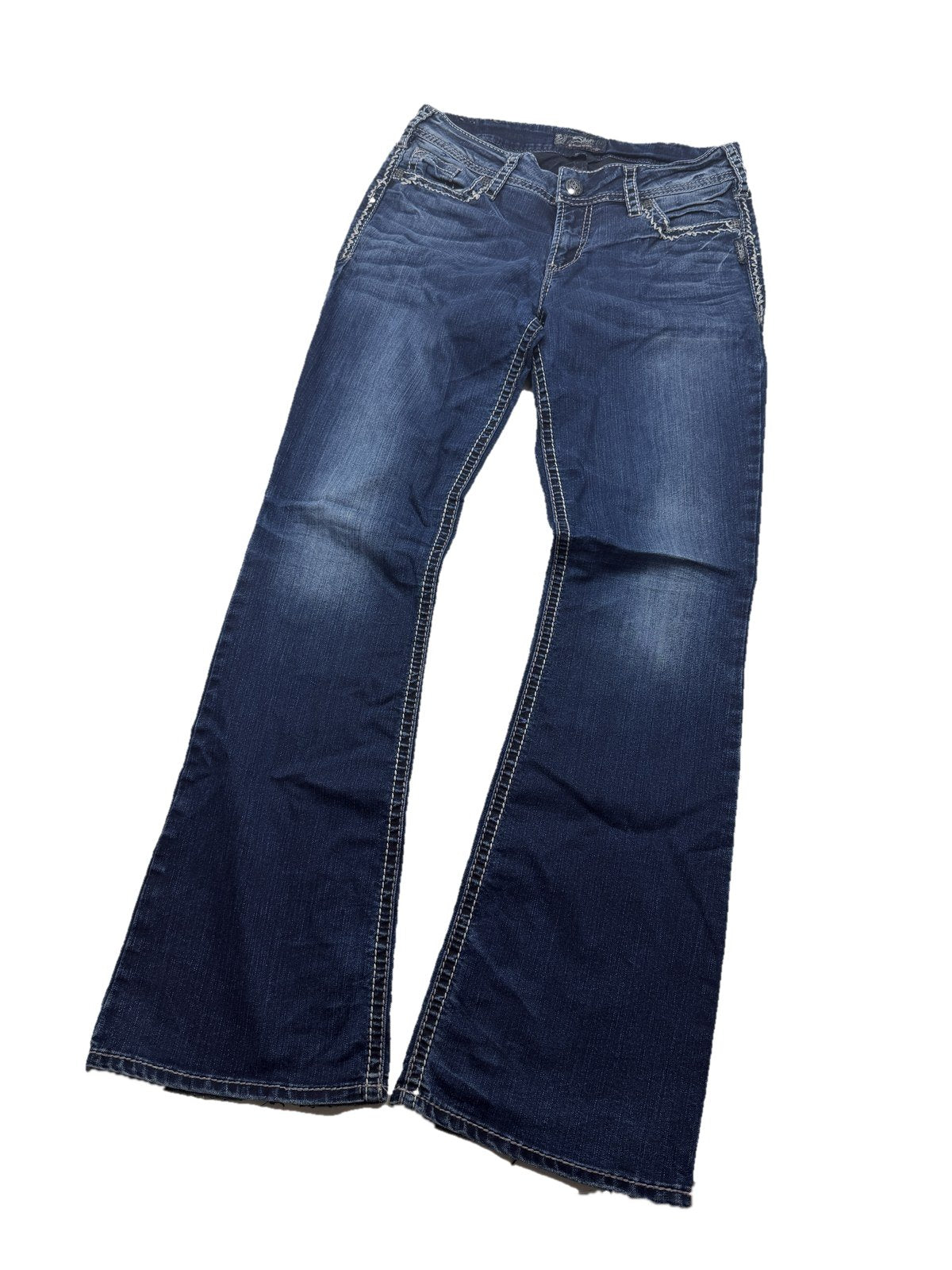Y2K Bootcut Jeans Damen