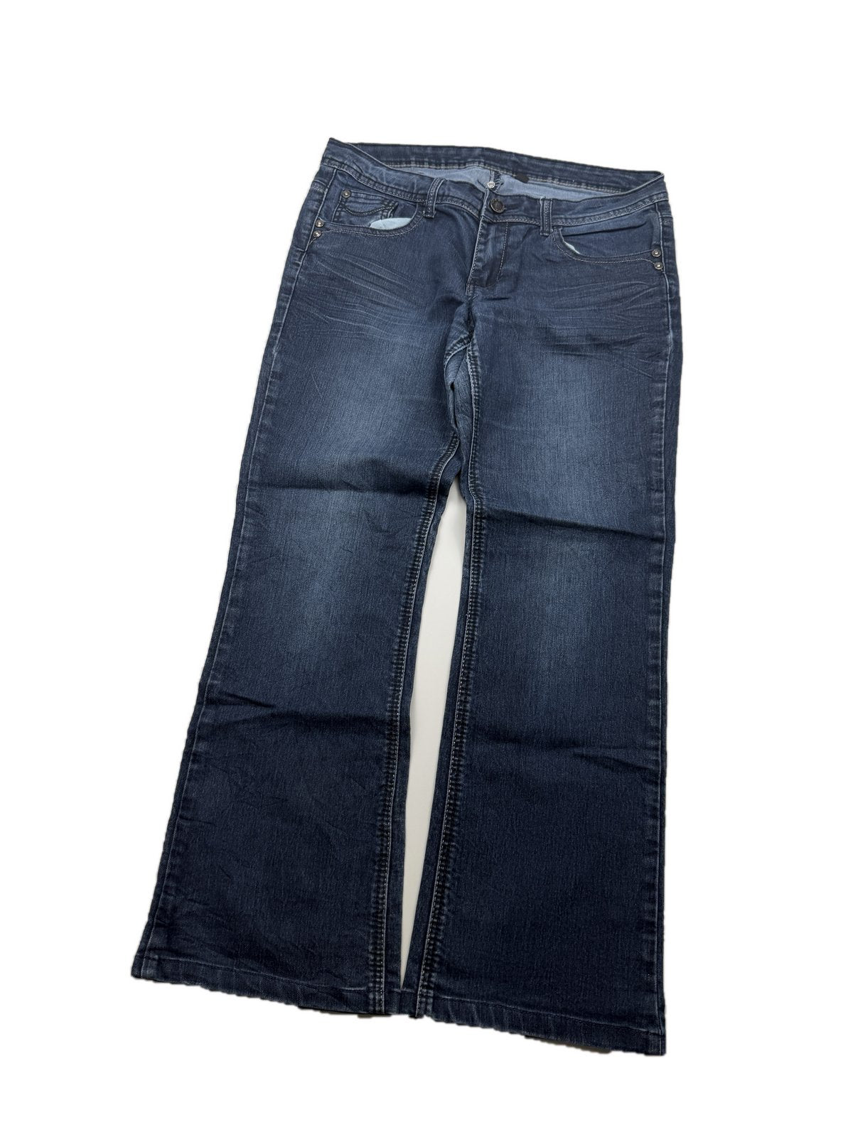 Y2K Bootcut Jeans Damen