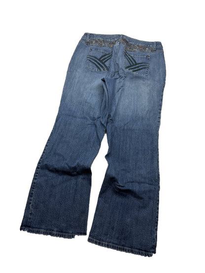 Y2K Bootcut Jeans Damen