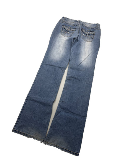 Y2K Bootcut Jeans Damen