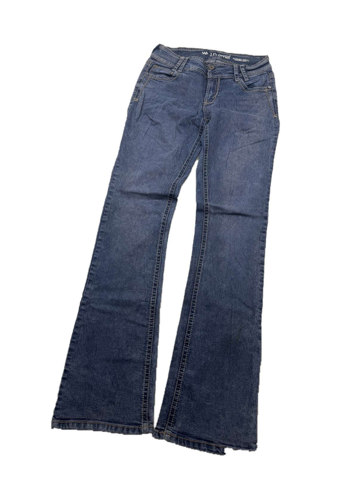 Y2K Bootcut Jeans Damen
