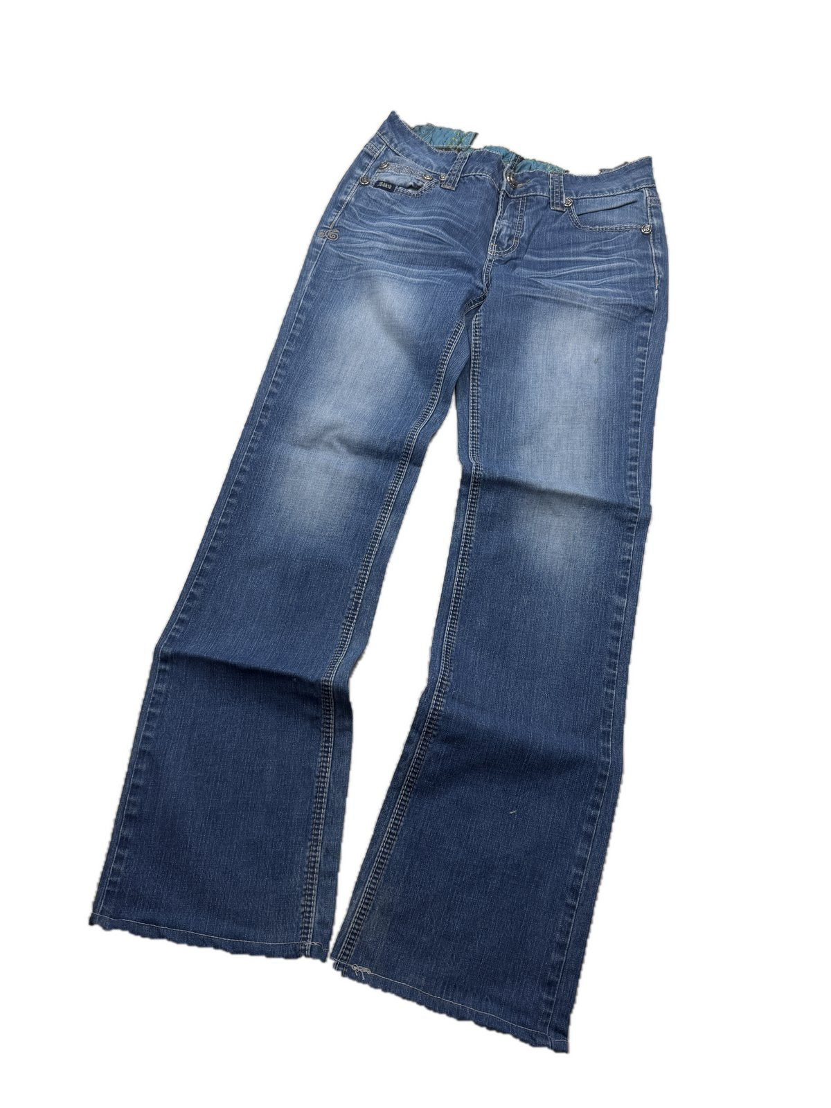 Y2K Bootcut Jeans Damen