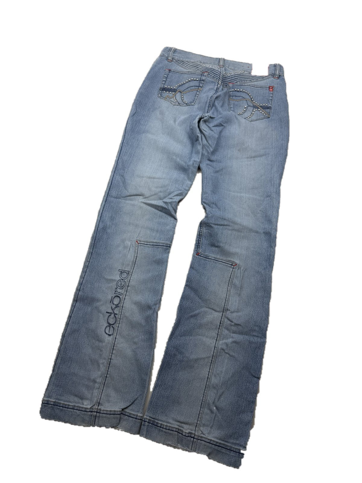 Y2K Bootcut Jeans Damen