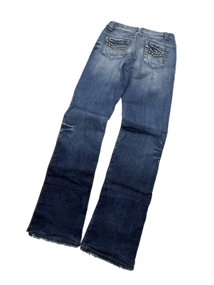 Y2K Bootcut Jeans Damen