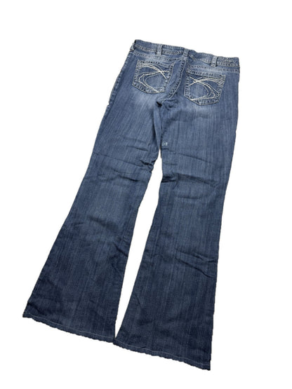 Y2K Bootcut Jeans Damen