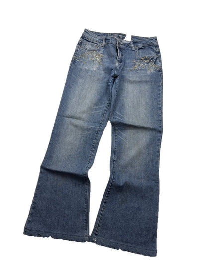 Y2K Bootcut Jeans Damen