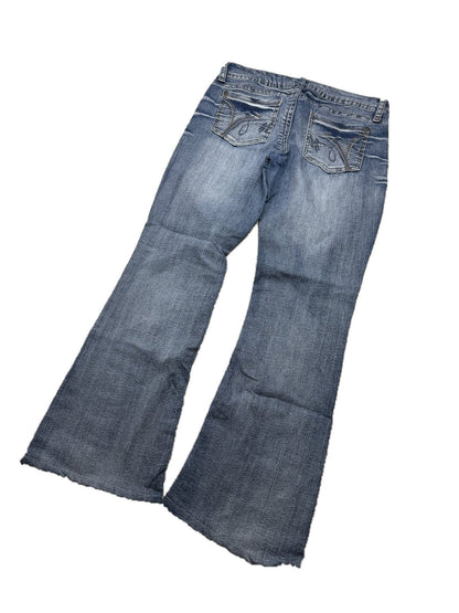 Y2K Bootcut Jeans Damen